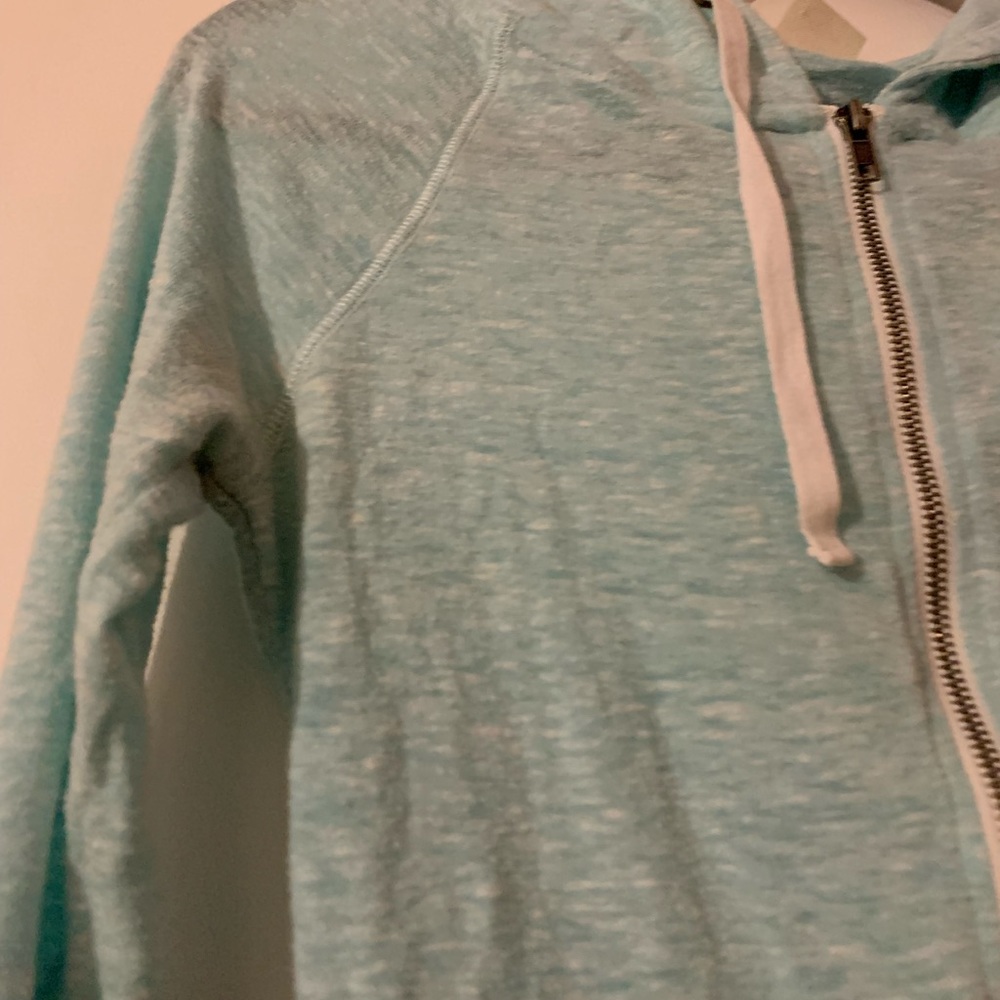 Zine XS mint blue zip up hooded jacket extra small - Picture 6 of 8